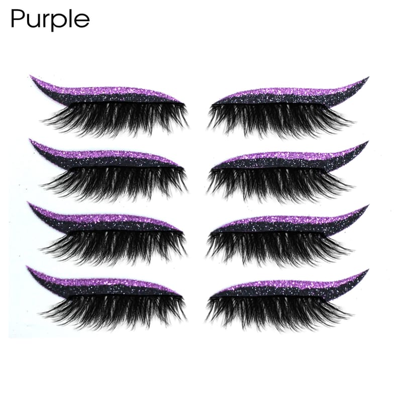 Purple (4 Pairs)