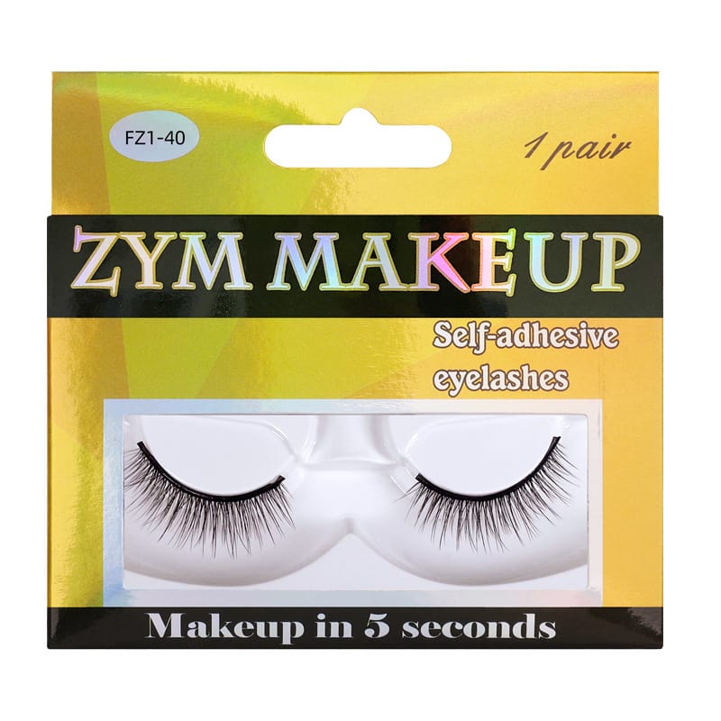 ZYM-FZ (8-12mm Self-Adhesive Faux Mink Lashes)