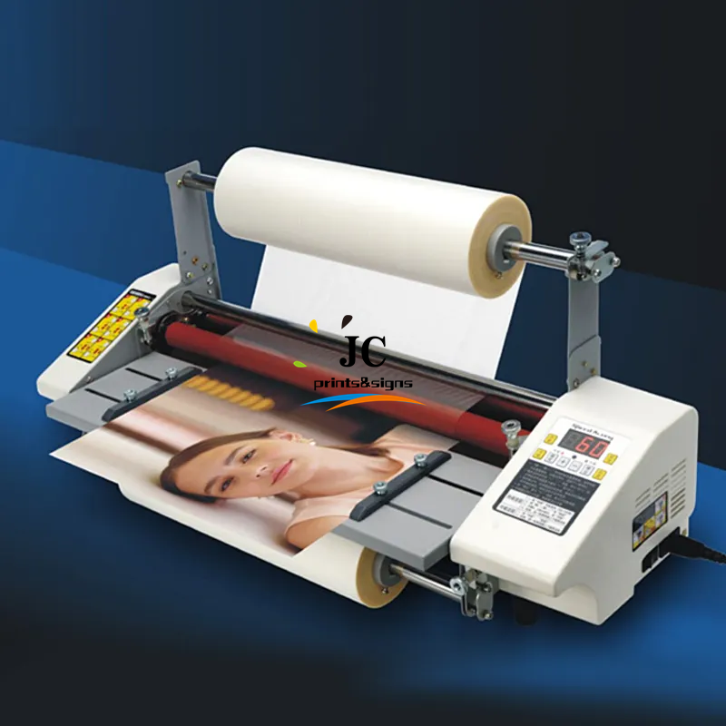 Hot Sell Double Sides Adjustable Speed Manual A A Hot Cold Lamination Laminator Machine