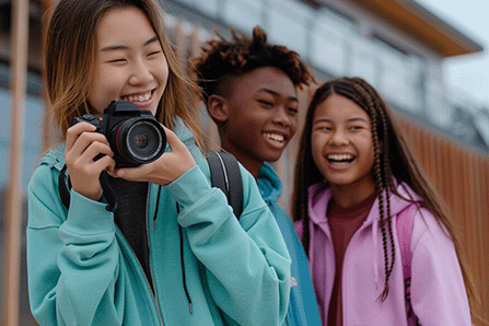 Take photos of a wonderful life.