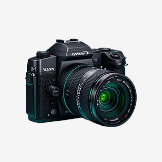 Black panoramic camera