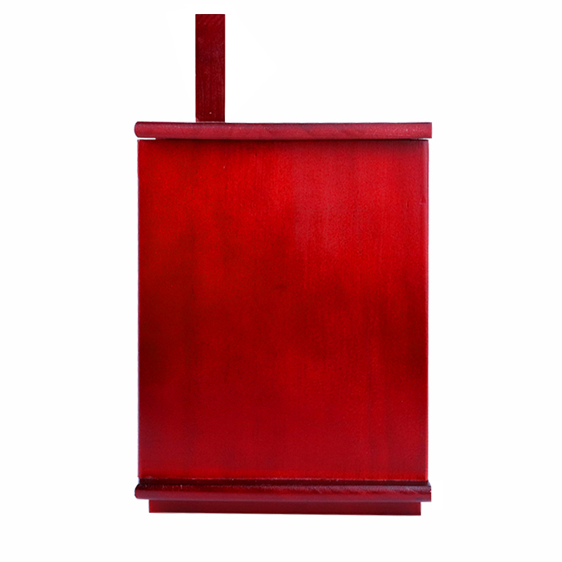 Wholesale custom red pet urns, pet funeral cremation box