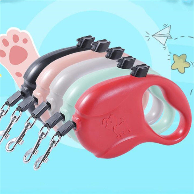 Custom pattern automatic retractable pet leash