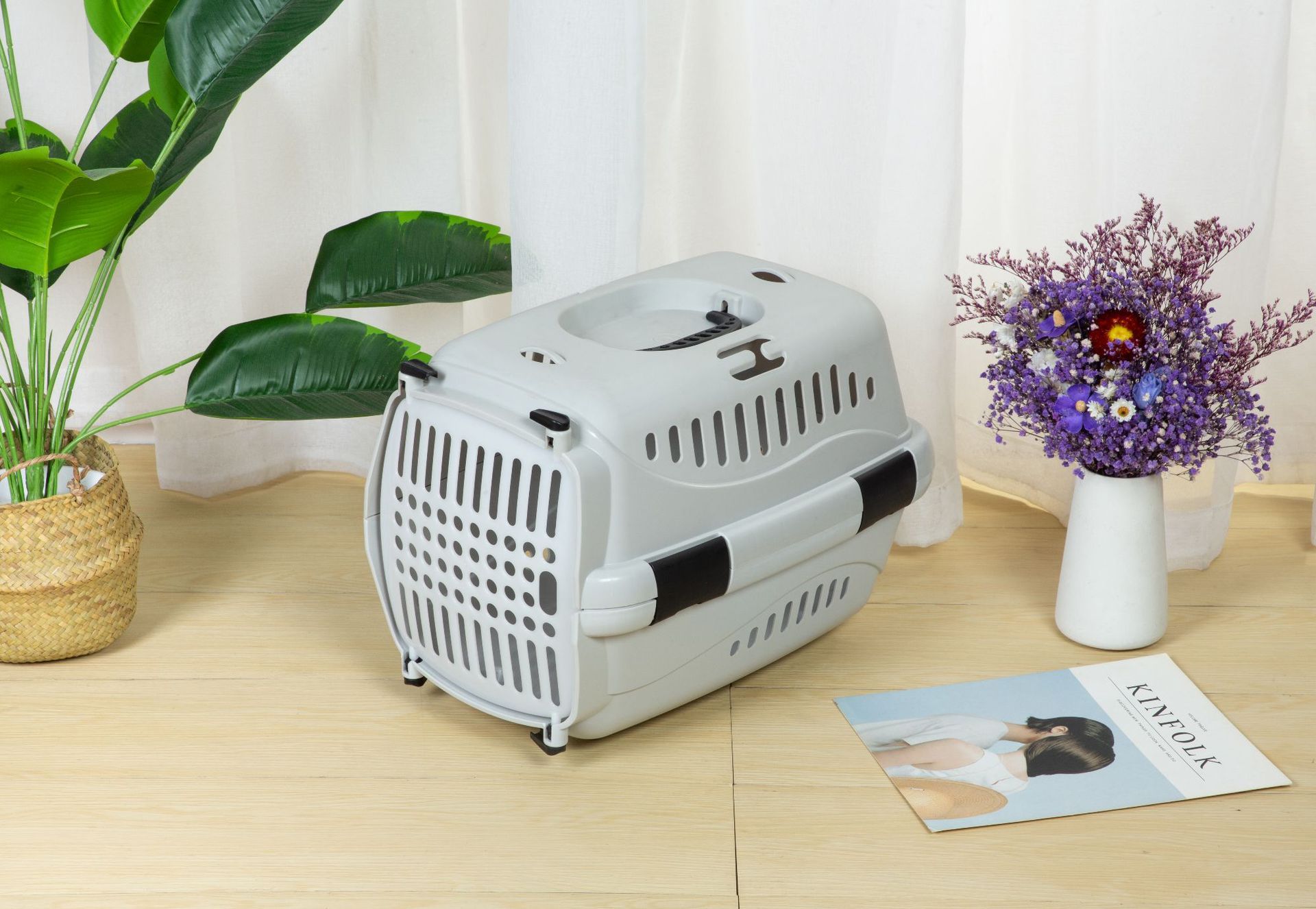 Pet travel suitcase Portable pet cage