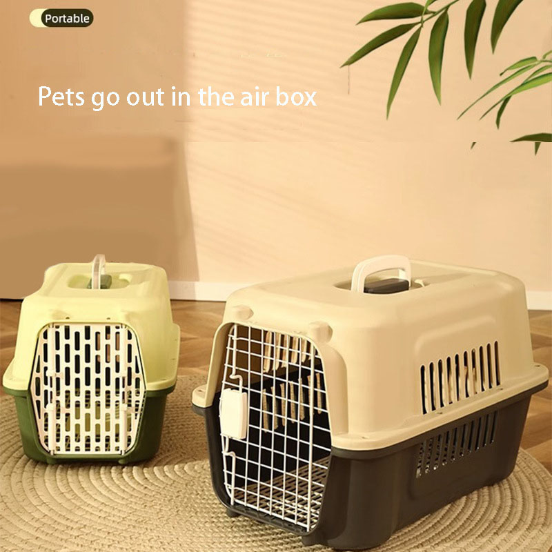 Pet cat travel suitcase portable and breathable