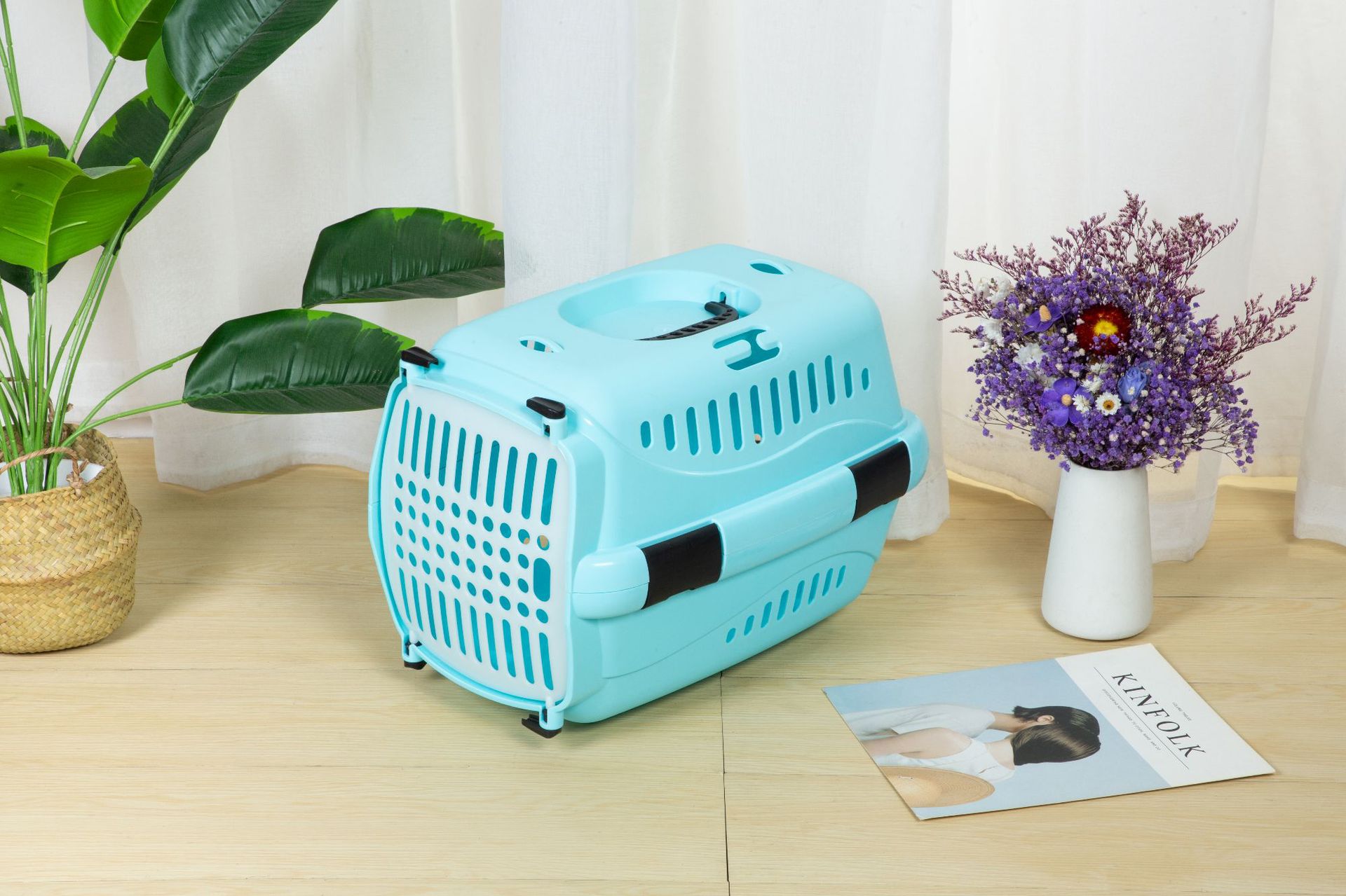 Pet travel suitcase Portable pet cage