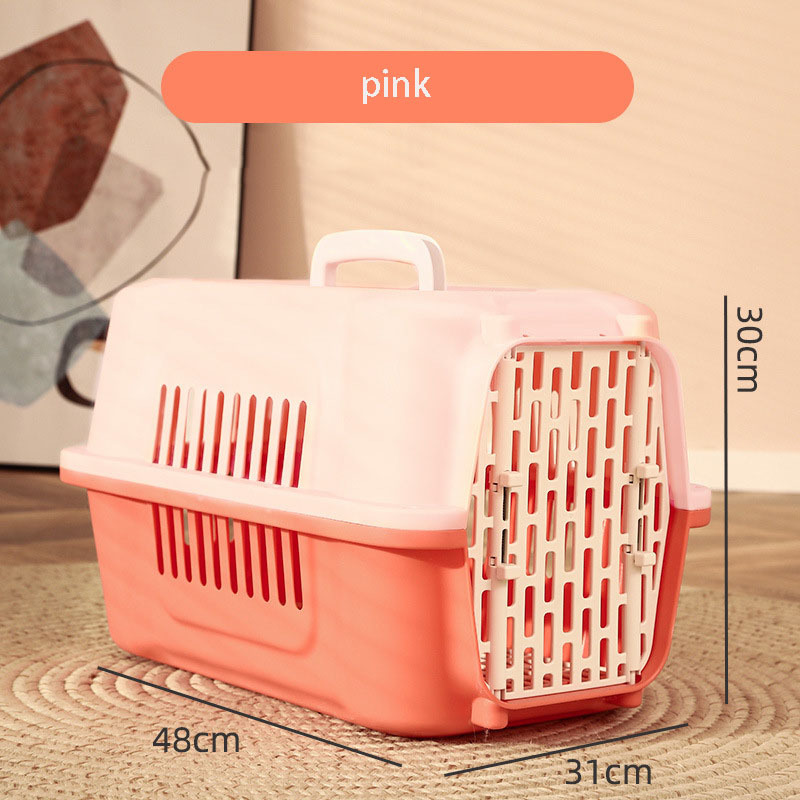 Pet cat travel suitcase portable and breathable