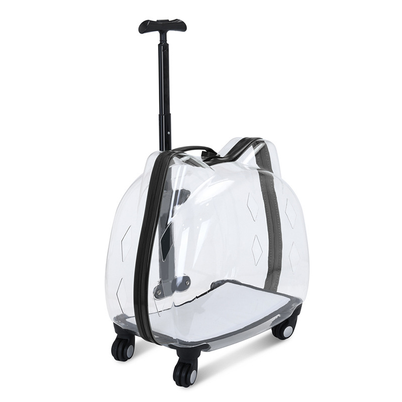 Pet trolley suitcase Pet travel suitcase breathable and portable