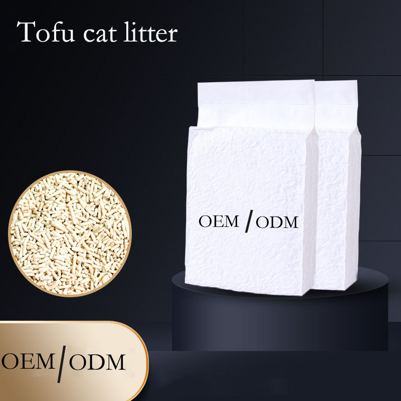 Customized tofu cat litter, healthy, environmental quality cat litter