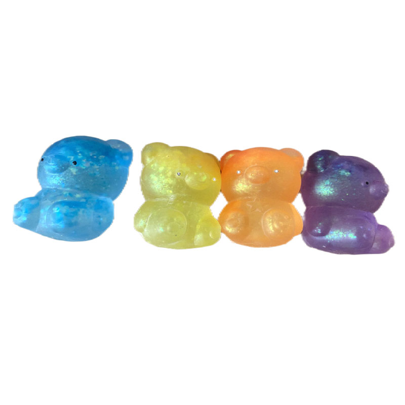 Hot selling New Malt Sugar Golden Scallion Bear Decompression Toy