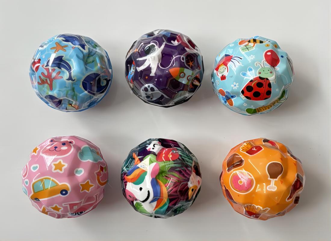 New Space Style High Bounce Toy Ball 6.5cm