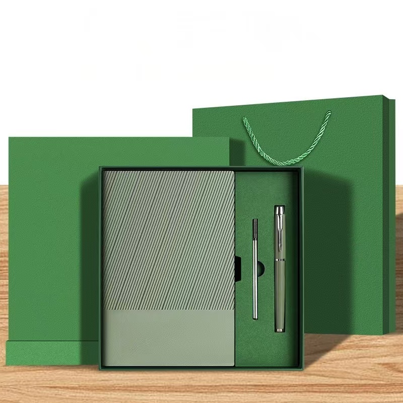 Notepad Set Packaging Notebook book wholesale A5 office business set notepad gift box gift ...
