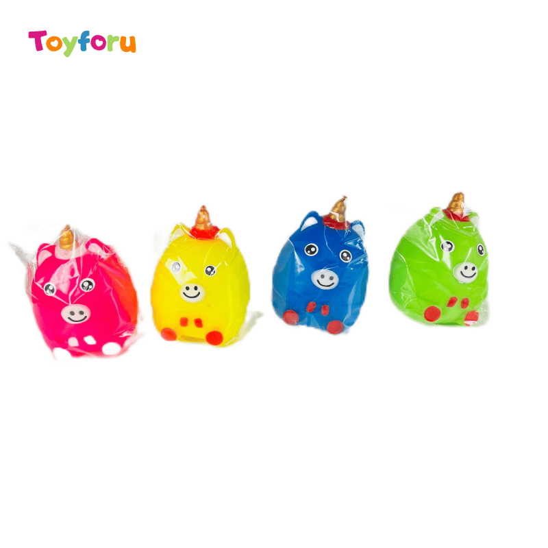 Cartoon Animal Stress Ball Fidget Toys Push Rebound Stress Relief Toys for Kids Party Favors