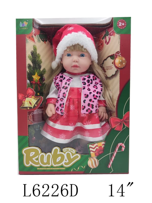 14 inch vinyl Christmas doll (with little star IC)