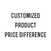 Customized Product Price Difference - Daluse