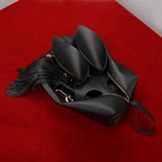 Daluse [Merida] Black Leather Red Line Twelve-piece Set