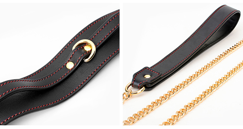 Daluse [Merida] Black Leather Red Line Twelve-piece Set
