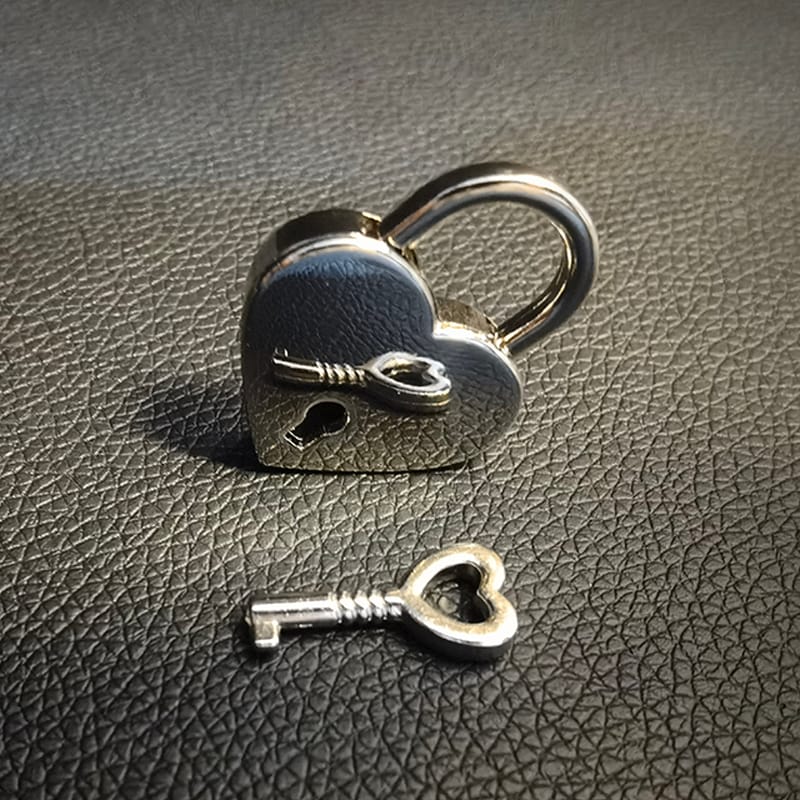 Daluse Gold Silver Heart Lock