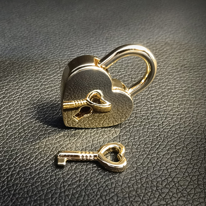 Daluse Gold Silver Heart Lock