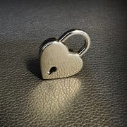 Daluse Gold Silver Heart Lock
