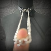 Daluse [Tiffany] Single Titanium Steel Chain Versatile Fashion Choker