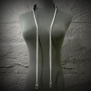 Daluse [Kailani] Double Titanium Steel Chain Variety Fashion Choker