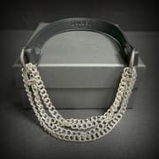 Daluse [Tiffany] Single Titanium Steel Chain Versatile Fashion Choker