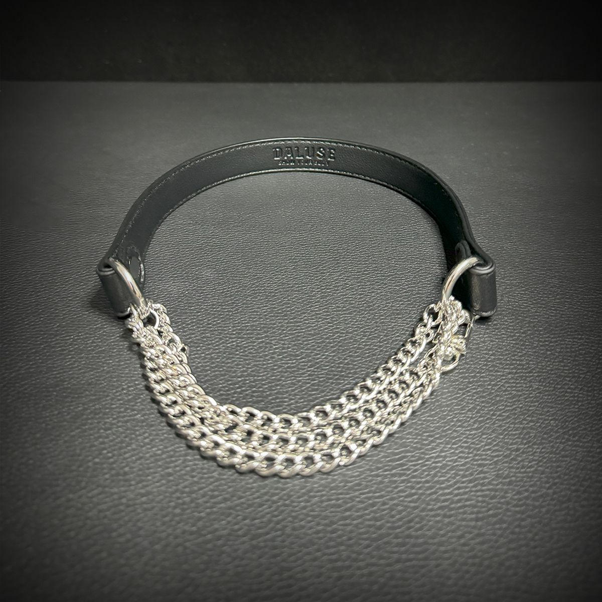 Daluse [Tiffany] Single Titanium Steel Chain Versatile Fashion Choker