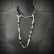 Daluse [Tiffany] Single Titanium Steel Chain Versatile Fashion Choker
