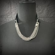 Daluse [Kailani] Double Titanium Steel Chain Variety Fashion Choker