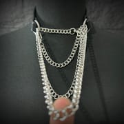 Daluse [Kailani] Double Titanium Steel Chain Variety Fashion Choker