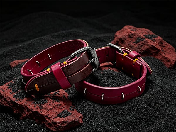 2-in-1 Handmade Leather Collar & Cuff: Two Pieces, Endless Ways To Wear Your Story