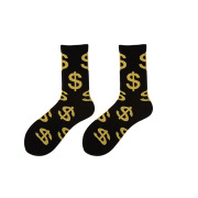 New trendy tube socks men's and women's street skateboard socks hip hop net red socks