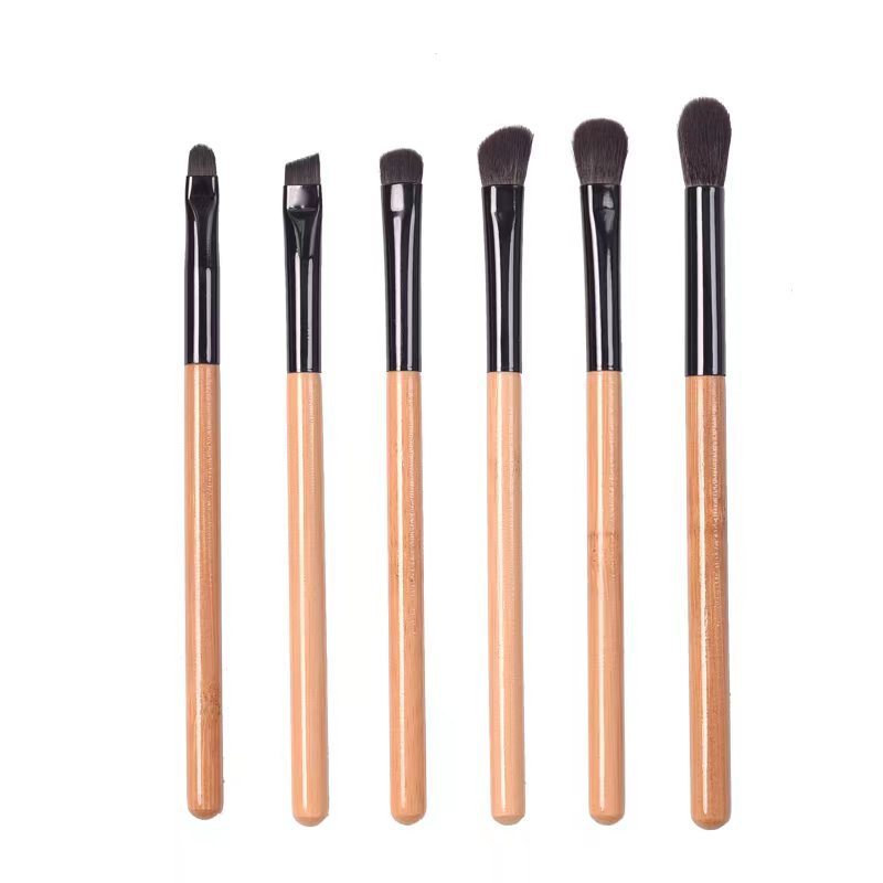 Makeup brush 6 sets eye eyeshadow set brush beginner portable set beauty brush