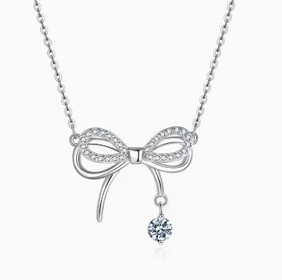 925 Silver Necklace (ZHF-P1250)