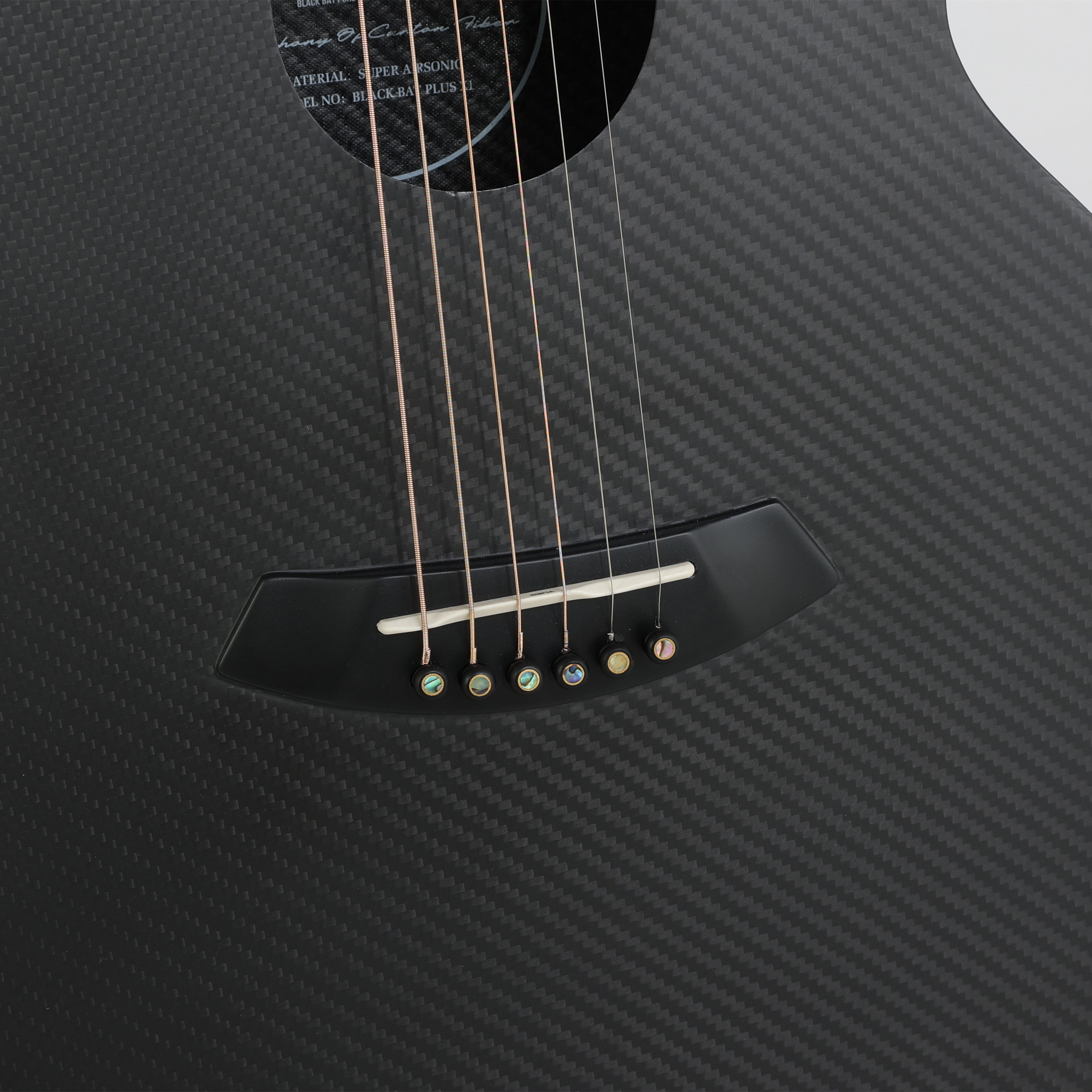 Real carbon fiber guitar 38