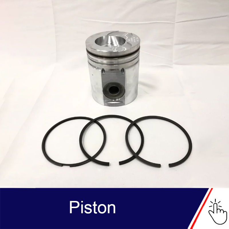 hot sale piston 1822200C3 1822217 1822217C1 1822200C1 fit for Navistar ...