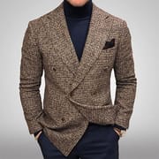 New Blazers For Men Brand Jacket Fashion Slim Casual Coats Handsome Male Business Jackets Suits Striped Men's Blazers Tops