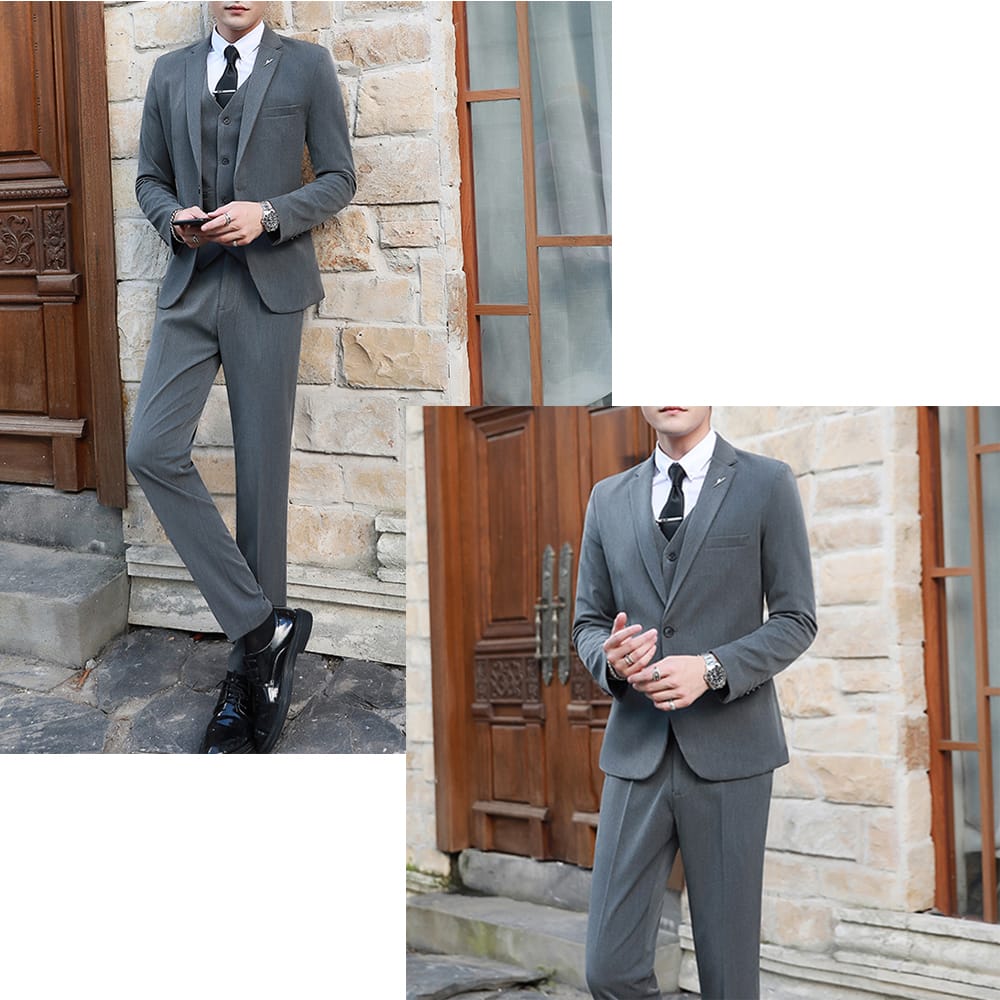 OEM shirt office men formal suit men's suit luxury office suit men's wedding formal wear