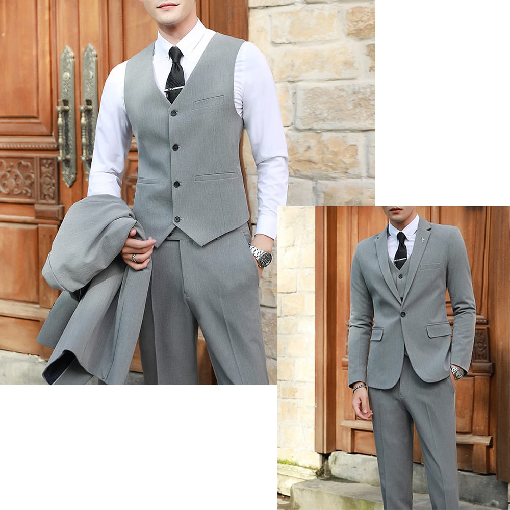 OEM shirt office men formal suit men's suit luxury office suit men's wedding formal wear