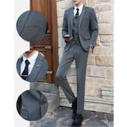 OEM shirt office men formal suit men's suit luxury office suit men's wedding formal wear