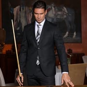 Business Black Notch Lapel Casual Office Boss Men Suits Wedding Single Breasted Tuxedos Prom Party Slim Fit Costume Homme Blazer