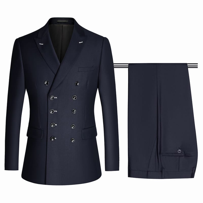 Hot Selling Professional Business Wedding Suit High Quality New Design Black Men's Suit Double Breasted Men Formal Suit For Men