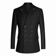Hot Selling Professional Business Wedding Suit High Quality New Design Black Men's Suit Double Breasted Men Formal Suit For Men