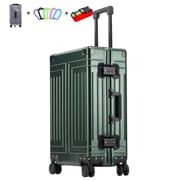 KANGSHILU 20 24 26 29 Inch Aluminum Suitcase Alloy Trolley Case Universal Luggage New Unisex Travel Offers with Wheels Boarding
