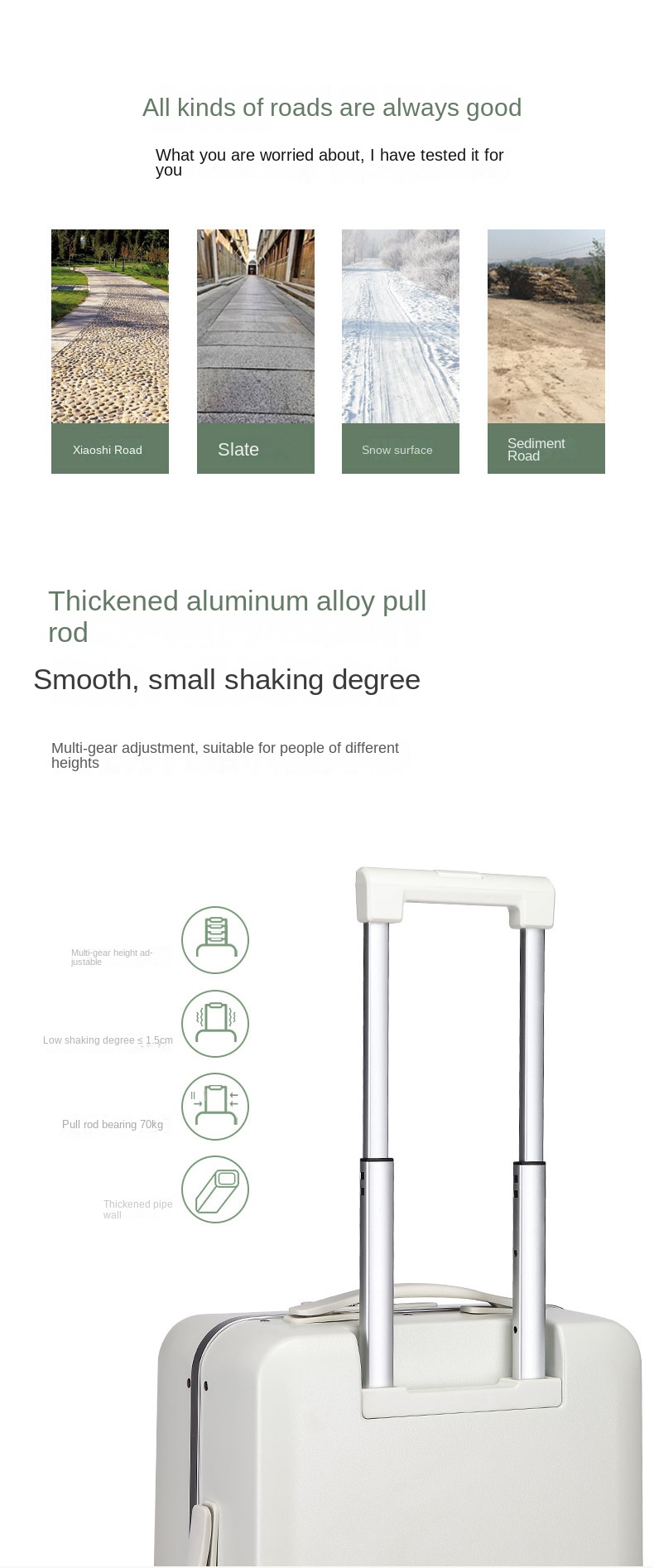 KANGSHILU Aluminum Frame 20 Inches Travel Suitcases Universal Wheel Trolley PC Box Trolley Luggage Bag Mens Business Carry Ons