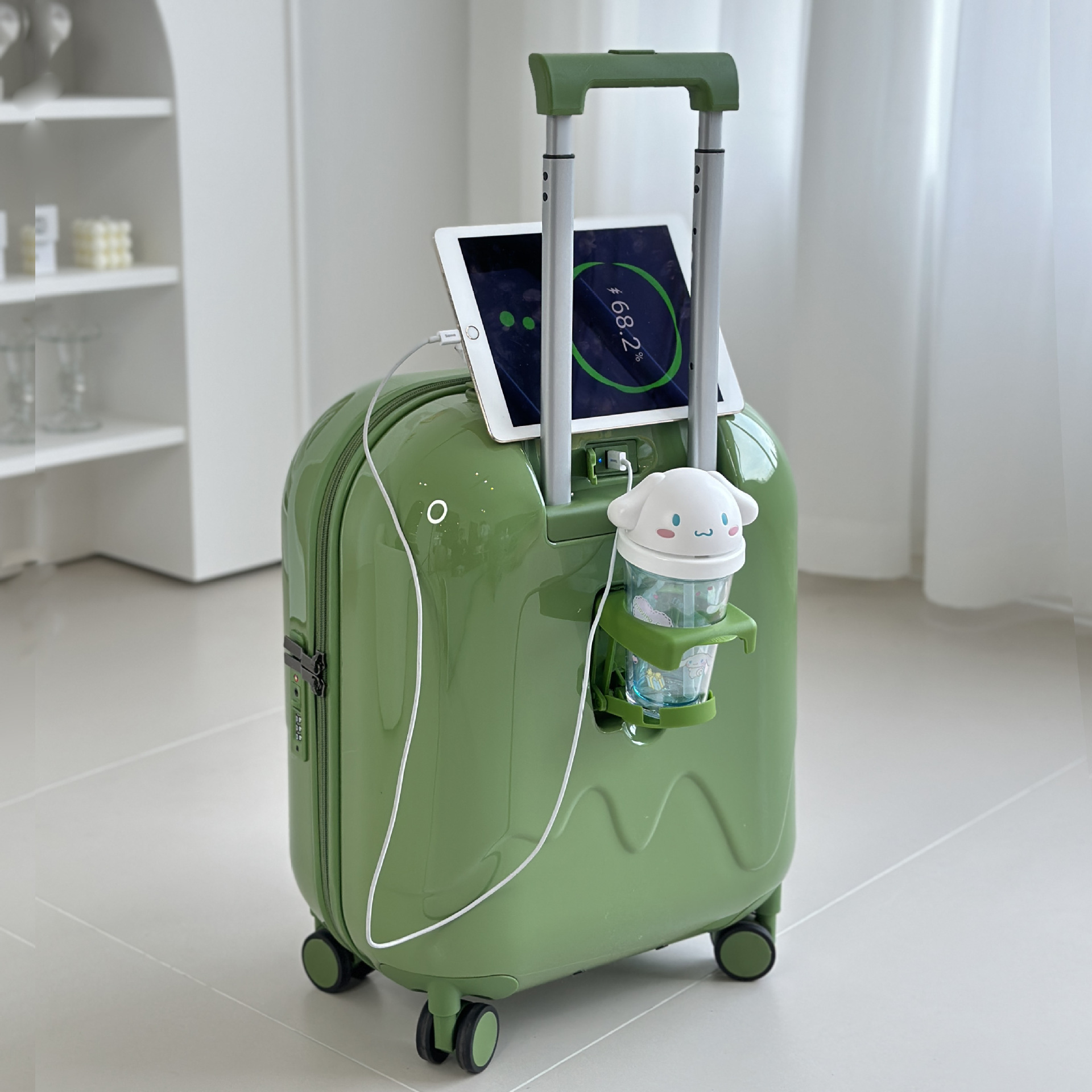 KANGSHILU 20Inch Children's Travel Suitcases Offers With Wheels