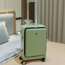 KANGSHILU Aluminum Frame 20 Inches Travel Suitcases Universal Wheel Trolley PC Box Trolley Luggage Bag Men's Business Carry Ons