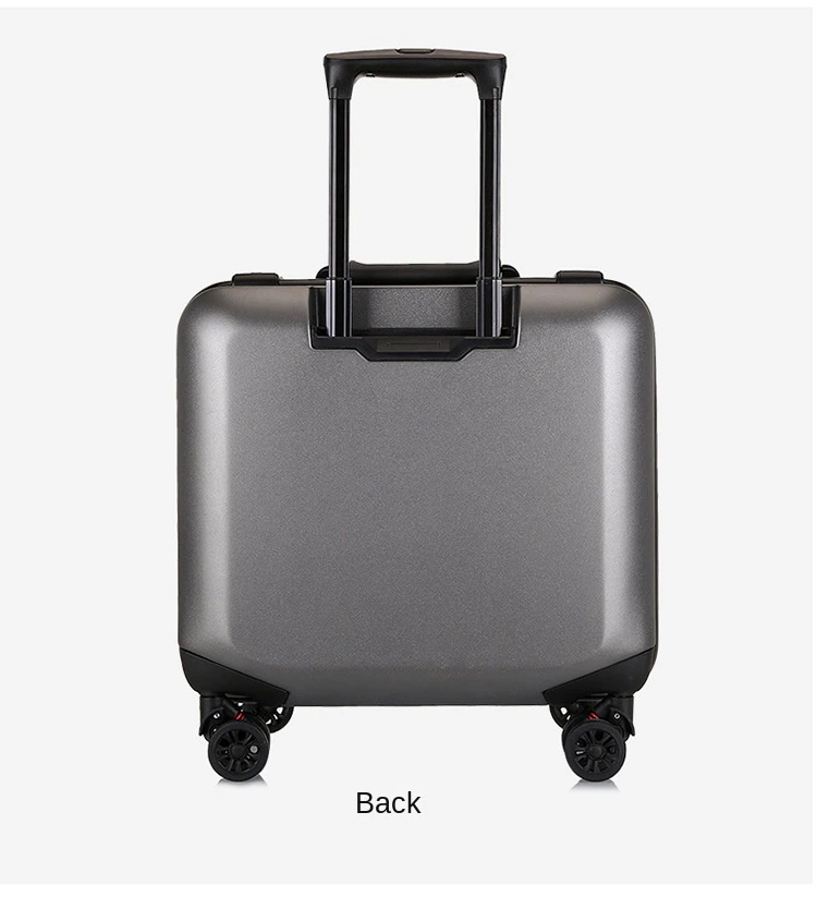 KANGSHILU New 18Inch Aluminum Suitcase Alloy Trolley Case Universal Luggage Men Womens Travel Waterproof Bag Offers with Wheels
