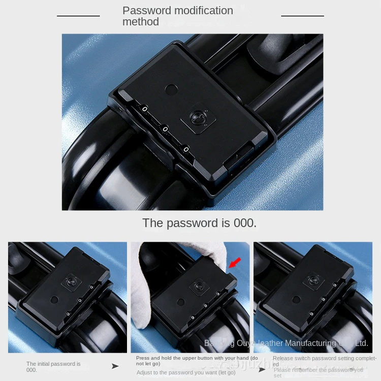 KANGSHILU New 18Inch Aluminum Suitcase Alloy Trolley Case Universal Luggage Men Womens Travel Waterproof Bag Offers with Wheels